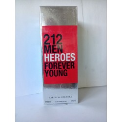 Парфум Carolina Herrera 212 Men Heroes Forever Young 90 мл (уцінений товар) (люкс копія)