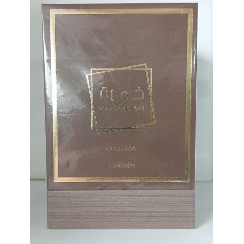 Парфюм аналог Lattafa Perfumes Khamrah Qahwa Eau de Parfum 100 мл A коричневый (копия духов) — фото 2