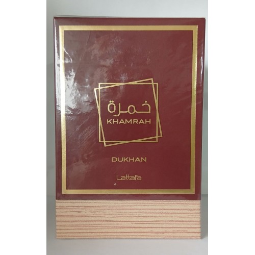 Парфюм аналог Lattafa Perfumes Khamrah Dukhan Eau de Parfum 100 мл A красный(копия духов) — фото 2