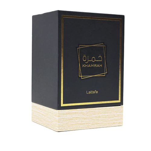 Парфюм аналог Lattafa Perfumes Khamrah Eau de Parfum 100 мл A черный (копия духов)