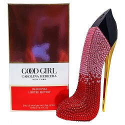 Парфум Carolina Herrera Good Girl Swarovski Limited Edition Eau De Parfum 80 мл (примяті) (з магнітною стрічкою) (люкс копія)