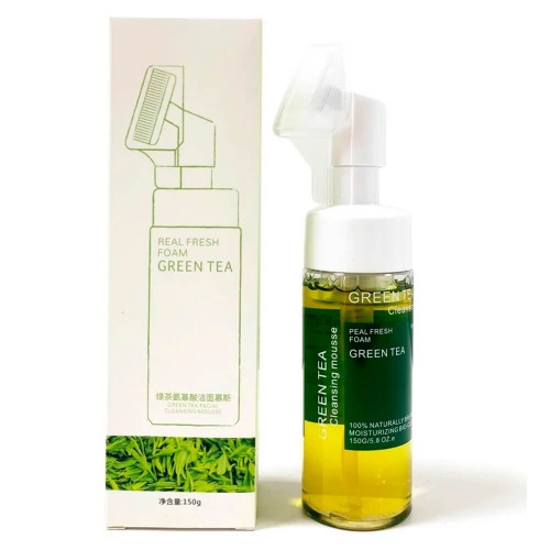 Пенка-мусс для умывания SERSANLOVE Green Tea Facial Cleansing Mousse с экстрактом зеленого чая 150 мл