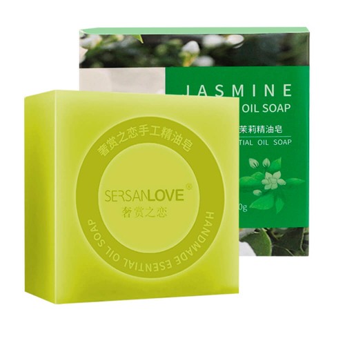 Мыло ручной работы SERSANLOVE Jasmin Essential Oil Soap с эфирным маслом жасмина 100 гр