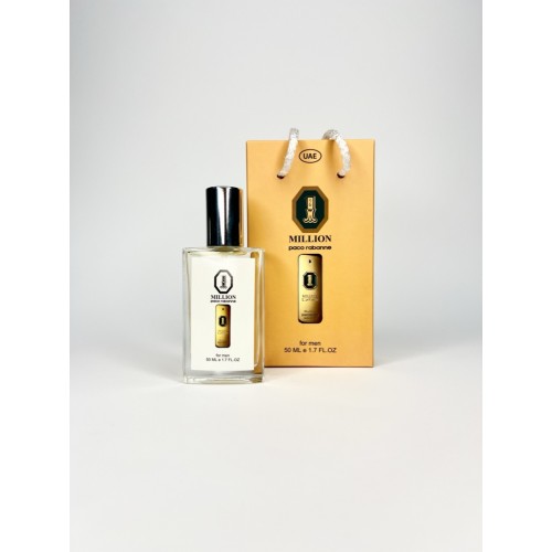 Мини парфюм Paco Rabanne 1 Million Golden Oud 50 мл (SM-549(тестер bag)