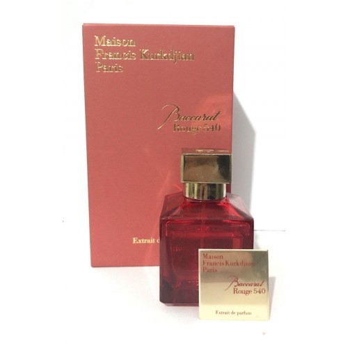 Парфюм Maison Francis Kurkdjian Baccarat Rouge 540 Extrait de Parfum 70 мл (уцененный товар,отклеено название,потекший 10%) (люкс копия) — фото 2