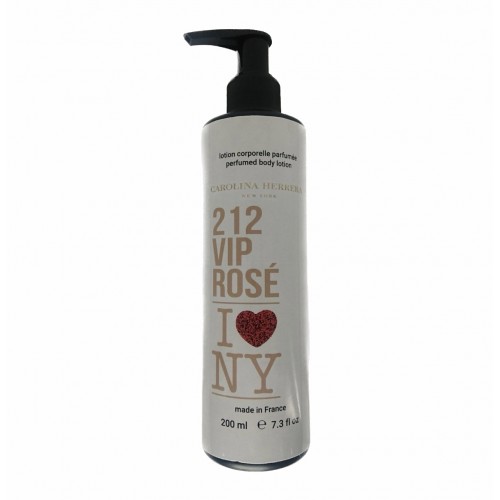 Парфюмированный лосьон для тела Carolina Herrera 212 VIP Rose I Love NY 200 мл