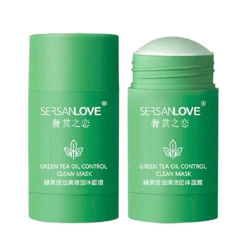 Маска для лица SERSANLOVE Green Tea Solid Mask с экстрактом зеленого чая 40 гр