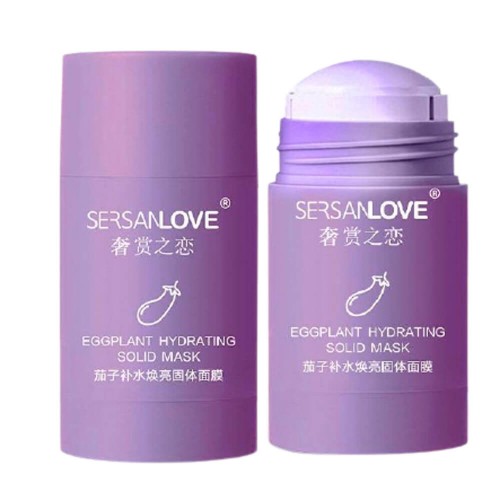 Маска для лица SERSANLOVE Eggplant Solid Mask с экстрактом баклажана 40 гр