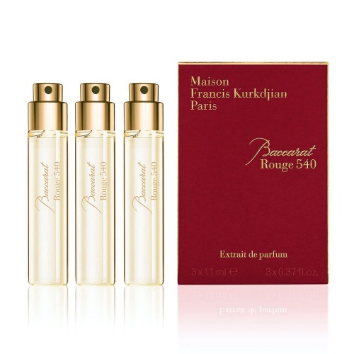 Набор мини парфюмов MAISON FRANCIS KURKDJIAN BACCARAT ROUGE 540 EXTRAIT 3 по 11 мл УЦЕНЕННЫЙ ТОВАР (В ОПИСАНИИ)