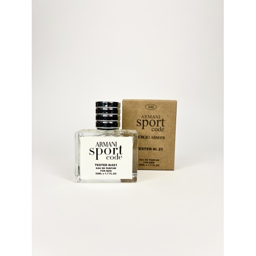 Мини парфюм Giorgio Armani Code Sport 50 мл (тестер UAE)