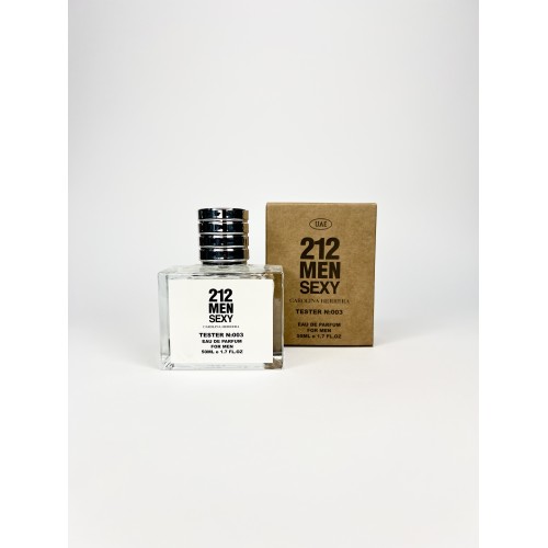 Мини парфюм Carolina Herrera 212 Sexy Men 50 мл (тестер UAE)