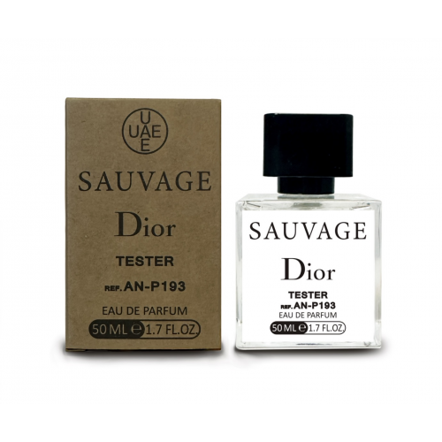 Мини парфюм Christian Dior Sauvage 50 мл (тестер)