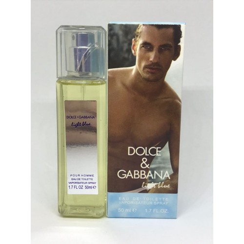 Міні парфум Dolce&Gabbana Light Blue For Men Edt 50 мл (тестер білий)